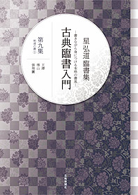 星 弘道 臨書集 古典臨書入門〈第9集〉明清の書１ 王鐸・張瑞圖・傅山