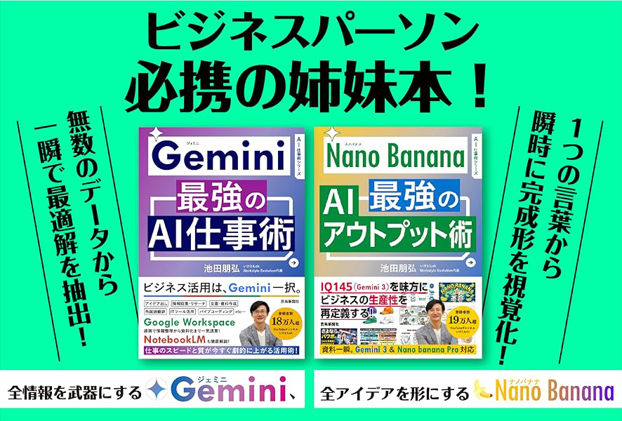 Nano Banana 最強のAIアウトプット術
